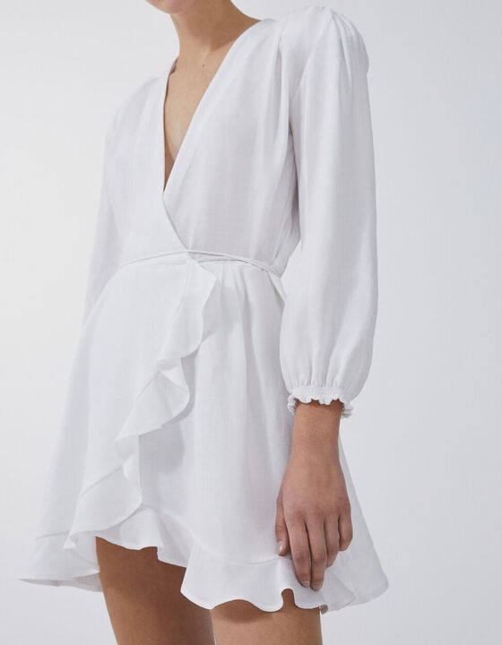 LOOMY SHOULDER PAD DRESS